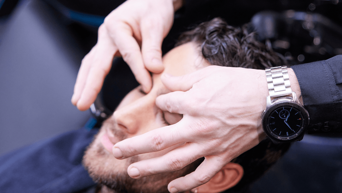 rituel de massage en salon