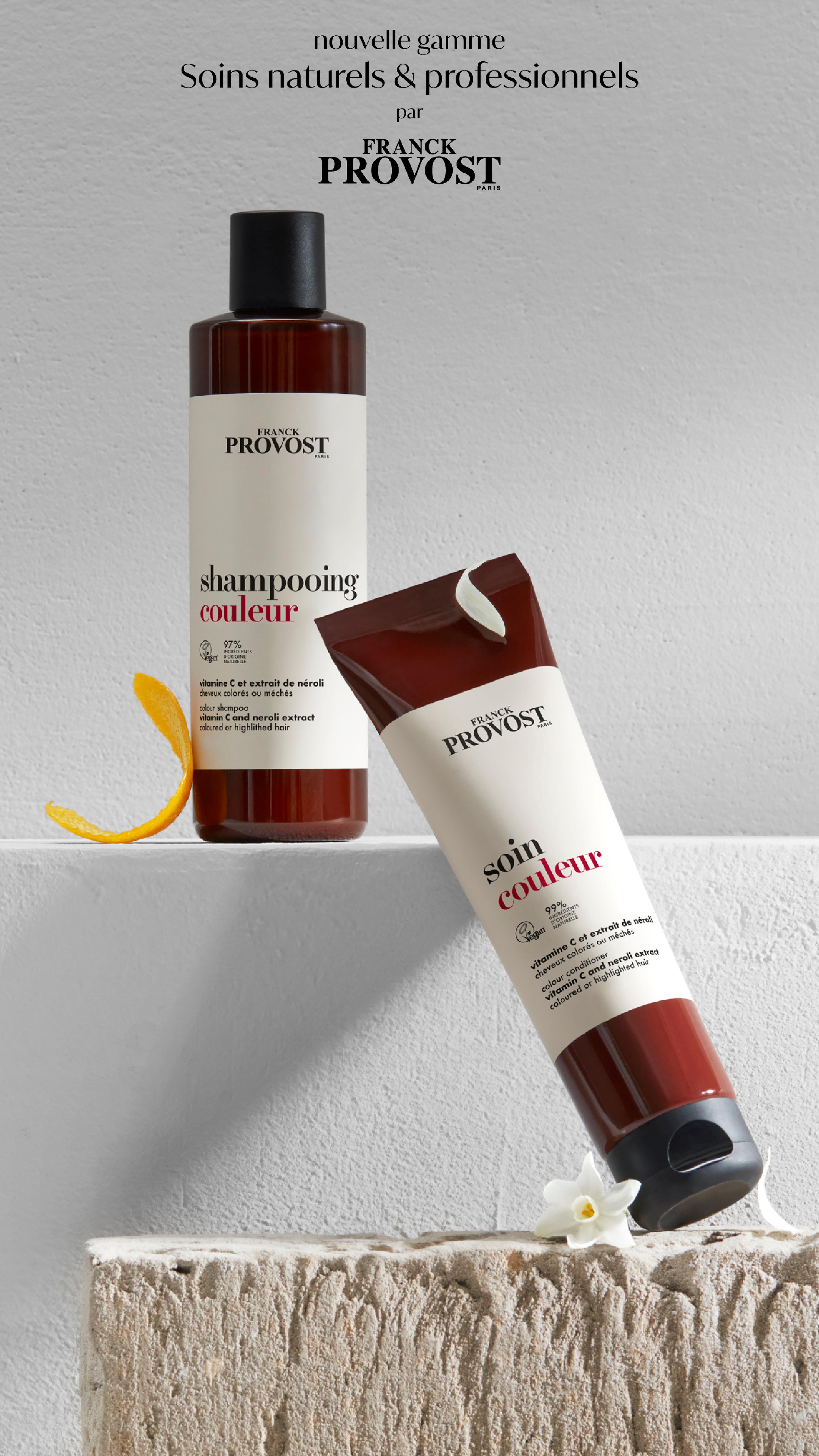 Gamme suivi beauté VEGAN exclusive Franck Provost