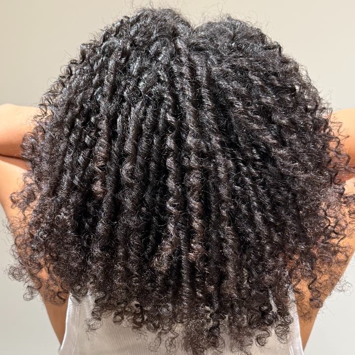 curly routine