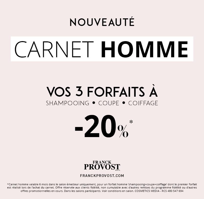 NOUVEAUTE CARNET HOMME
