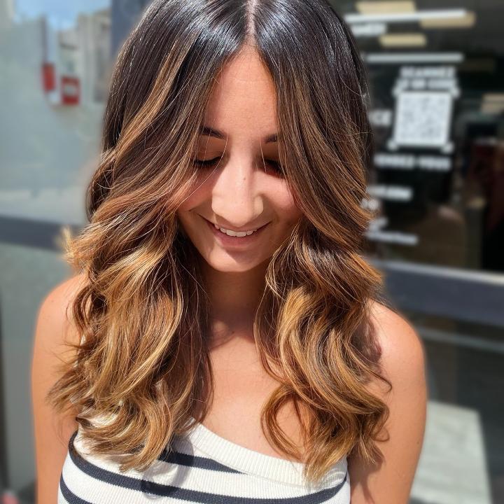Balayage Signature pour le salon Franck Provost Six fours les plages
