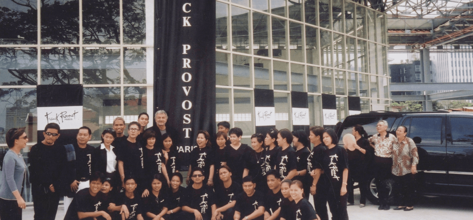 Ouverture du premier salon de coiffure Franck Provost aux Philippines